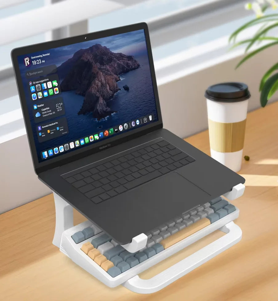 Laptop Stand – Portable Stand Suitable for MacBook, PC, and Tablets – Sturdy and Durable