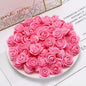 PE foaming Artificial Flowers Home vase table Wedding ornaments DIY gift Scrapbook Bubble Bear Valentine's Day Arch wreath Decor