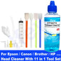 DTF Printer Head Cleaner DTF Ink Cleaning Solution Cleaning Washing Printhead Liquid for Epson DX4 DX5 DX7 L1800 L805 L800 I3200