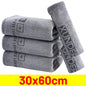 1-10PCS Car Wash Towel Ultra-fine Fiber Car Cleaning Cloth Soft Clean and Dry Cloth Edge Sealing Strong Water Absorption Rags