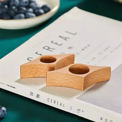 Hot Wooden Thumb Bookmark One Hand Reading Thumb Book Support Book Page Holder For Office Book Lovers Fast DIY Reading Aid Tools