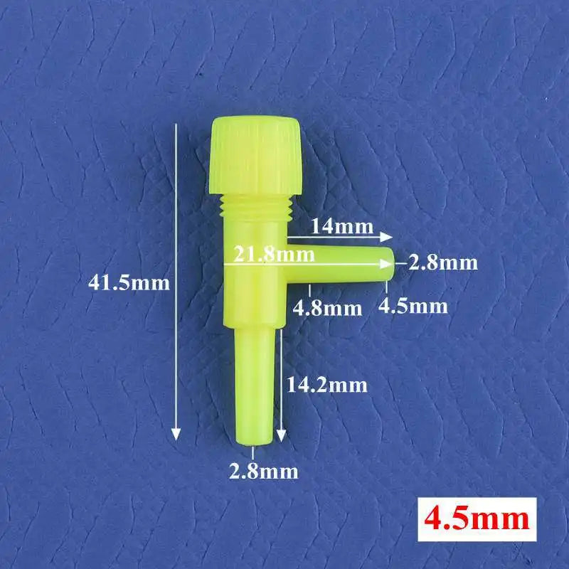 5/10/20pcs Aquarium Air Flow Control Valve Tap Fish Tank Air Water Flow Regulator Hose Connector Control Valve Oxygen Tube