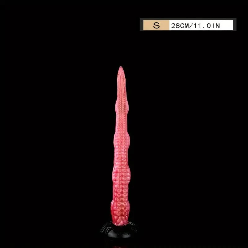 FAAK 65cm Long Butt Plug With Suction Cup S M L XL XXL Fantasy Octopus Leg Dildo Anal Beads 5 Sizes Sex Toys For Women Man