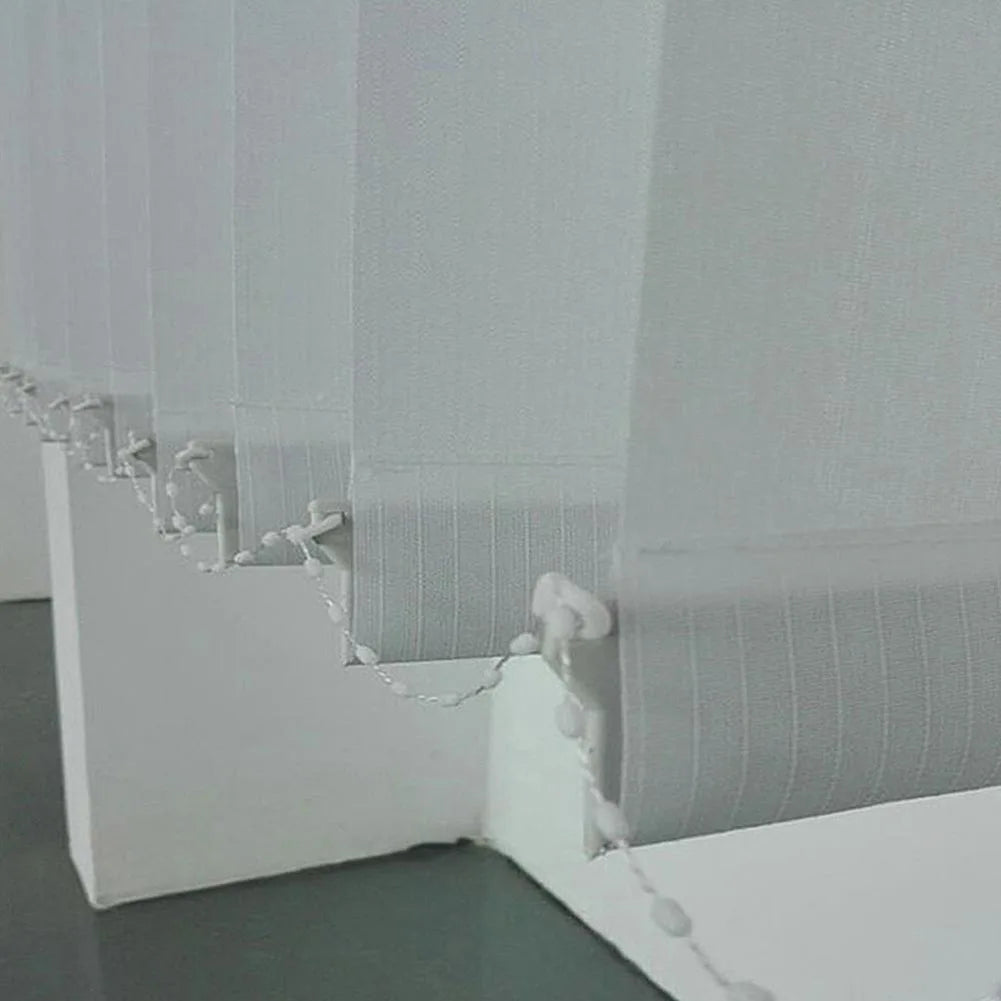 10pcs Vertical Venetian Blind Bottom Parts Curtain Blind Bottom Weight Slats Replacement Win-dow Hardware Accessories
