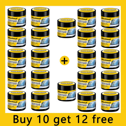 Polish / Restore / Brighten – Car Glass Scratch Repair Compound, Windshield Renovation Paste, Mirror Finish Brightener