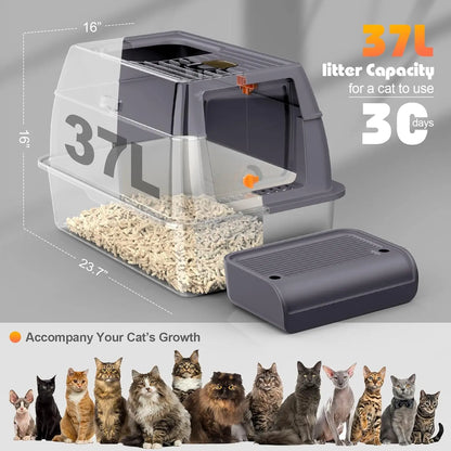 OEM Custom Size Multifunctional Cat Bed Pet Storage Bench Waterproof Cat Box Enclosure Furniture Easy Clean 20L Inner
