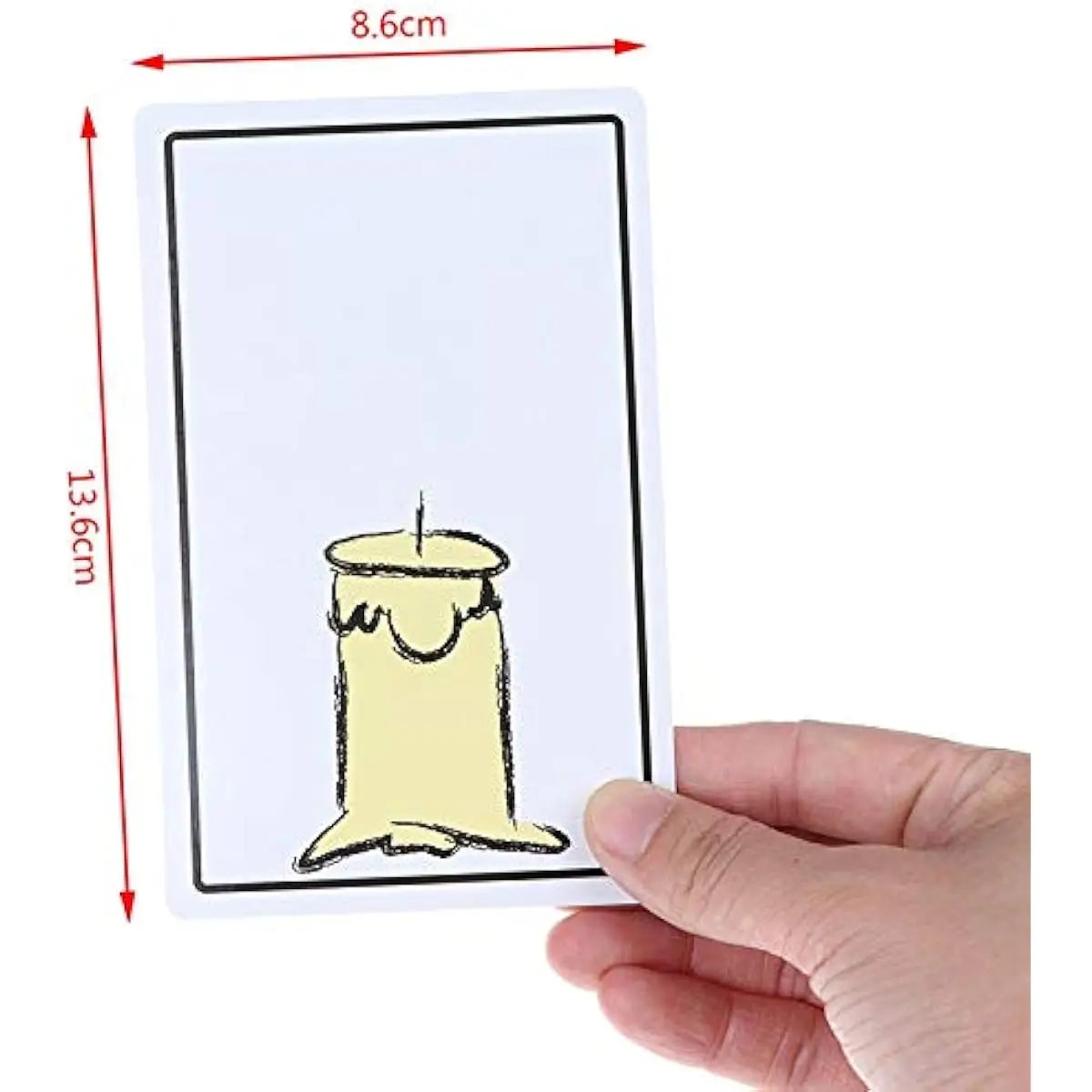 Magic Tricks Relighting Candles Magic Cards Close Up Street Stage Magic Toy Easy to Play Gift for Kids Adults Birthday Party
