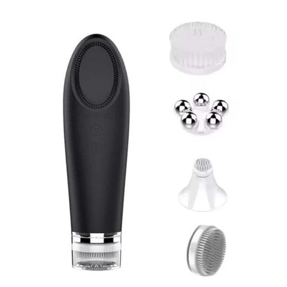 Beauty Massage Tool for Face and Neck Facial Tool Metal Rolling Head Facial Clean and Massage Roller