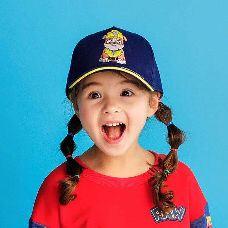 Genuine Paw Patrol Baseball Cap Cartoon Character Outdoor Sports Hat Cute Comfortable Sunscreen Mesh Caps Children's Party Gift