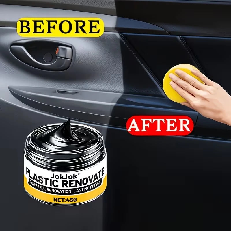 Car Surface Repair Kit - Suitable for Rubber, Plastic And Seat Materials - for Repairing Bumpers, Dashboards And Interior Compon