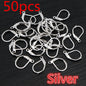 30-50pcs/lot Gold Silver French Lever Earring Hooks Wire Settings Base Hoops Earrings For DIY Jewelry Making Supplies Wholesale