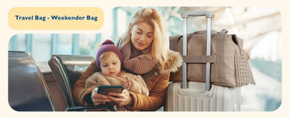 Mommore Diaper Bag Tote, Large Capacity Travel Diaper Bags, Hospital Bag for Labor Delivery, Baby Bag for Labor Delivery