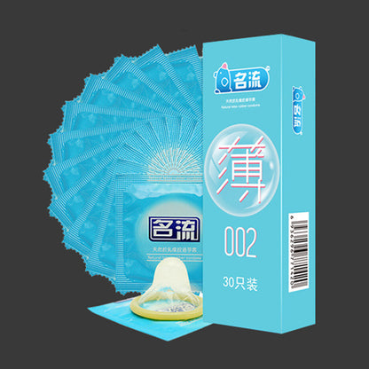 24/30pcs Super Thin Condoms Cool and Hot Sex Toys Dotted Granular Threaded Sexshop Tighten Firming Sex Accessories for Couples