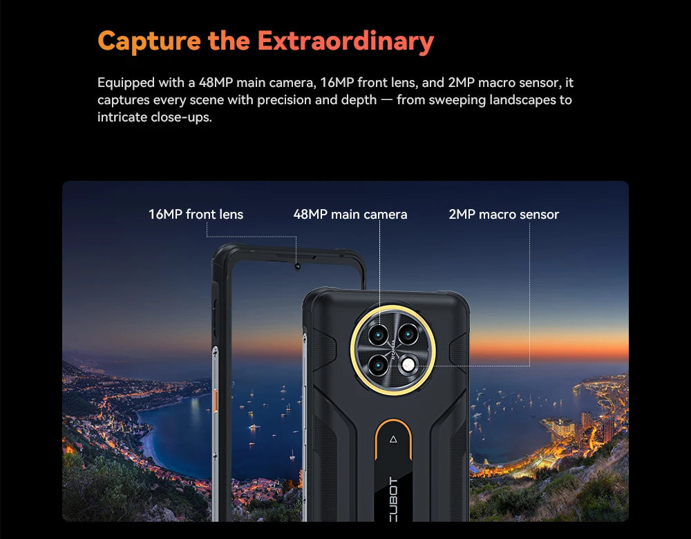 [Shipping From Poland] Cubot KingKong ACE 5 Android 16  10200mAh Rugged Smartphone 20GB(8+12) RAM 256GB ROM 6.745" 120Hz NFC