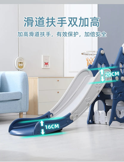 Tqh Children Slide Indoor Home Child Baby Slide and Swing Combination Baby Small Toy Family Amusement Park
