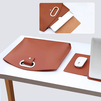 Laptop Bag Men Women Business Portable Computer Case Storage Purses Hand Document Bags Luxury Upscale Tote Waterproof Briefcase