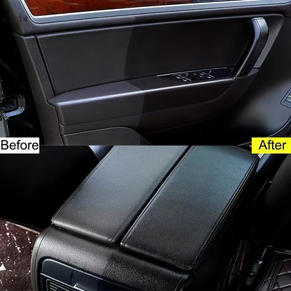 Car Plastic & Interior Refurbishing Cream - Nano coating Dashboard Wax ,Black lustrous refurbishing paste for Restoration Care
