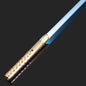 RGB Metal Lightsaber Dueling Smooth Swing Sword Sabre De Luz 16 Color Changing 16 Sounds FOC Rave Flashing Toy