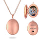 Personalized Locket Necklace for Women Custom Photo Heart Pendant Necklace Customized Picture Lockets Necklaces Birthday Gifts