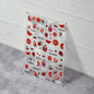 5D Pudding Jelly Dessert Fruit Cherry Pink Claw Print Bowknot Tie knot Love Heart Stars Nail Art Sticker Adhesive Manicure Decal