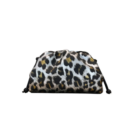 Ruched Serpentine Dumpling Bags for Women Pouch Handbag Cloud Clutch Snake Pattern Shoulder Crossbody Bag Luxury Designer Bag