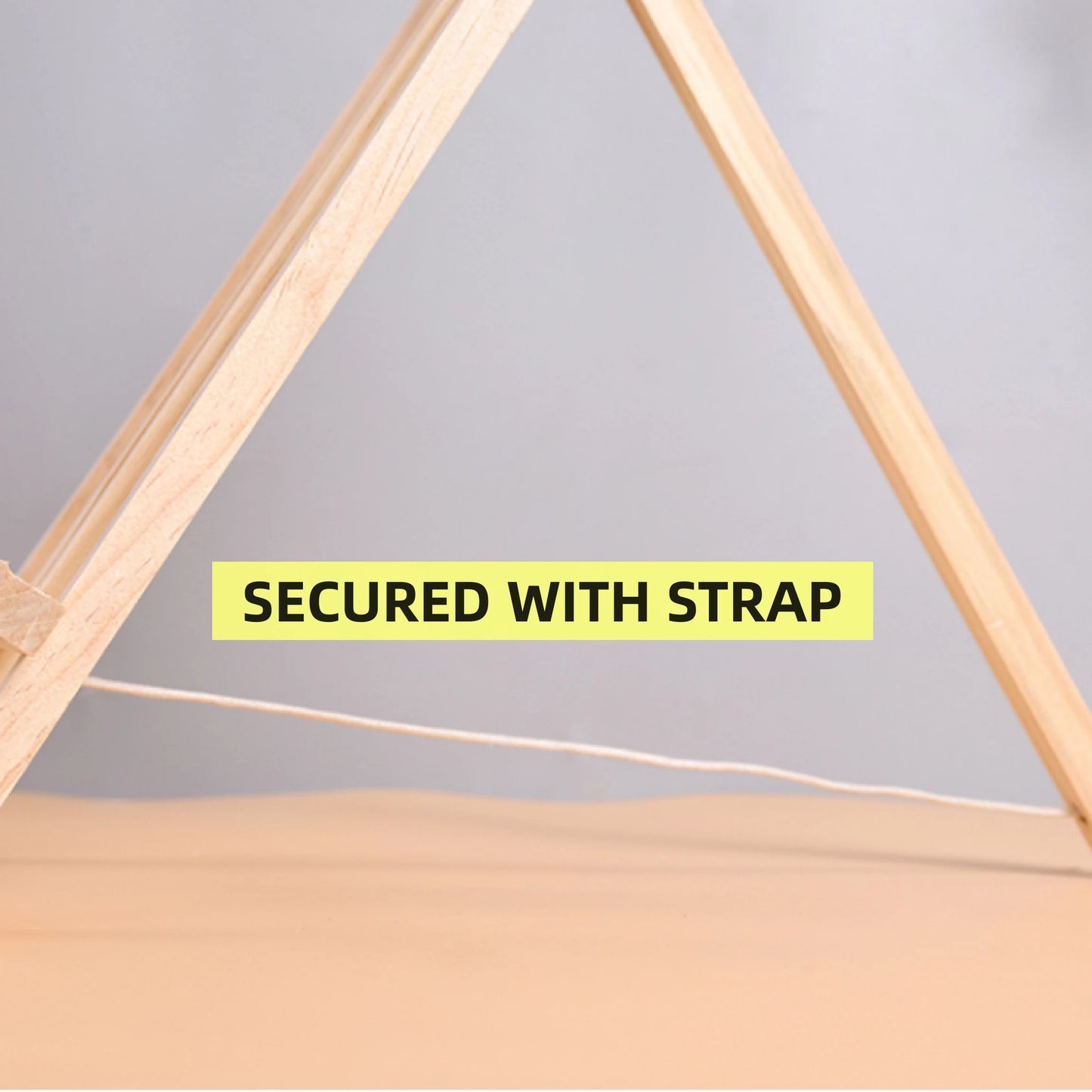 MOTARRO 1Pcs Natural Wood Easel Frame Tripod Display Holder Wedding Table Name Card Stand Children Painting Display Craft