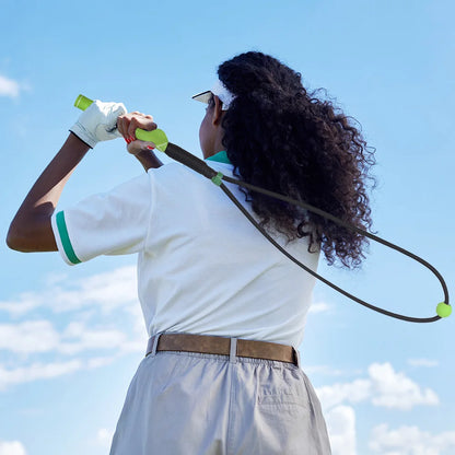 Golf Swing Practice Rope With Training Grip Indoor Golf Training Aid Exercise Rope Golf Practice Swing Trainer Golf Accessory
