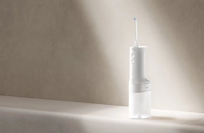 MIJIA Electric Oral Irrigator Upgraded version – Ultrasonic, 90-Day Gentle Use,Water Flosser Dental, 3 Modes, 200mL Tank
