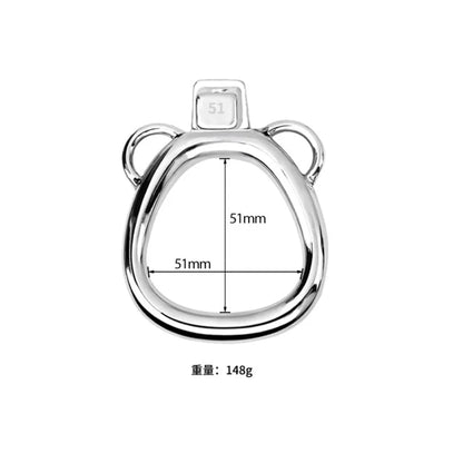 Stainless Steel Chastity Cage Device Penis Rings Bondage Belt Cock CB Lock BDSM Sex Toys for Man Gay Adult Products Accessories