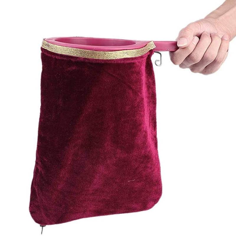 Magical Change Bag Magic Prop Twisting Handle Make Things Appear Disappear Performance Stage Magic Trick for Kids Party Supplies