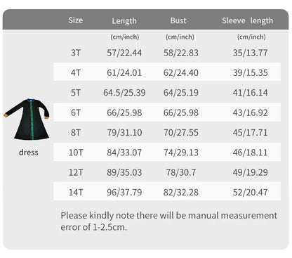 AA-Colorblock Waffle Knit Set Shirt Girl Dress and Baby Romper Contrasted Edges Rib Black Family Clothing Front Buttons Opening