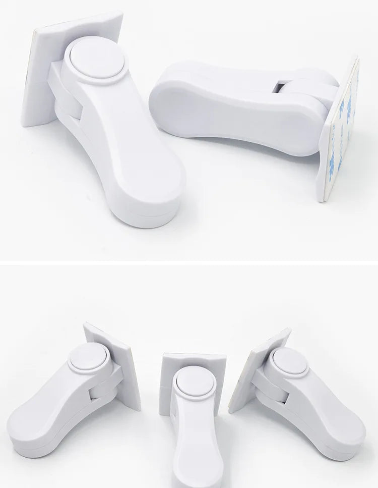 Home Universal ABS Protection Device for Children Safety ABS Anti-open Handle Locks Door Lever Lock Baby Kids Safety Doors Lock