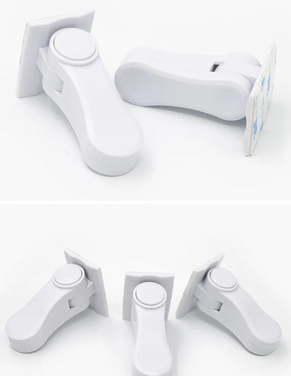 Home Universal ABS Protection Device for Children Safety ABS Anti-open Handle Locks Door Lever Lock Baby Kids Safety Doors Lock