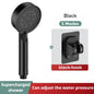 5 Modes Pressure Boost Shower Head Multifunction Adjustable Large Water Shower Nozzle Massage Bathroom Accessory Rain Shower