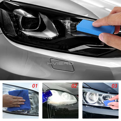 Car Headlight Scratch Repair fog Remover 10/30/50ml Light Cleaner Automotive Restoration Kit Polishing Cleaning Maintenance tool