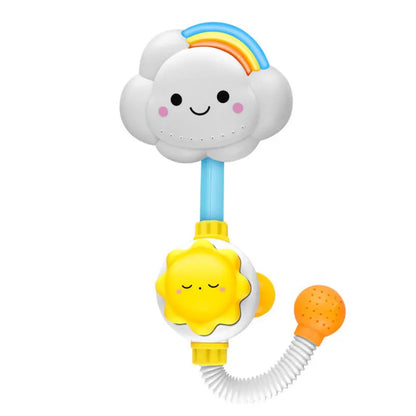 Baby Bath Toy Cloud Faucet Shower Sprinkler Water Spray Game Toy Kids Bathroom Gift