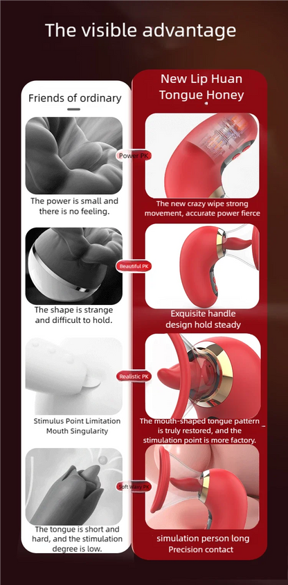 APP Control Clitoral Sucker Vibrator Tongue Licking Nipple Vagina Massager Clit Stimulator Female Masturbation Sex Toy for Women