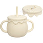 Baby Feeding Food Storage Box Snack Cup Portable Drinking Cup Infant Dual Purpose Sippy Cup Cover Band Newborn Accessories