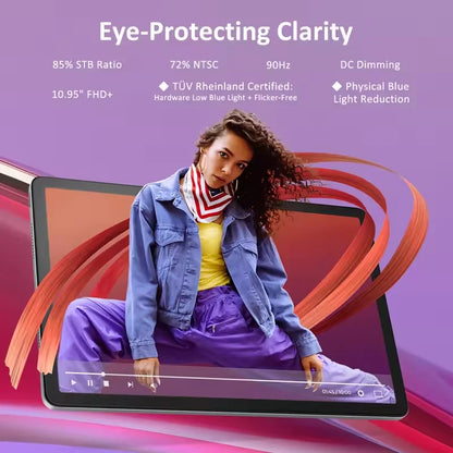 Global ROM Lenovo Tab M11 K10 11” 90Hz Display Android 13 L1 MediaTek Helio G88 8GB/128GB 7040mAh Battery 4G LTE Tablet 2025