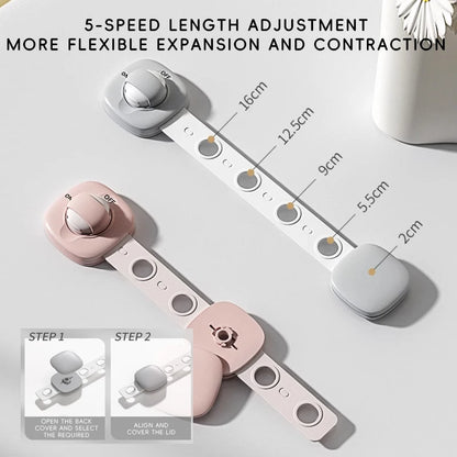 Baby Safety Lock Drawer Child Safety Cabinet Locks Adhesive Cabinet For Drawer Door Latches Baby Safe Straps Child Door Security