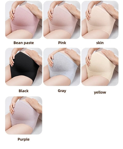 3PCS/set High Waist Intimate Clothes for Women Adjustable Waistband Pregnant Panties Cotton Maternal Panties Women's Underwear