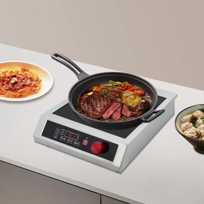 3500W Commercial Induction Cooktop Electric Induction Stove LED Display Anti-crush Induction Hob Cooker