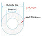 5 Meters Transparent Food Grade Silicone Tube 2 4 6 8 10 12 Flexible Garden Rubber Hose Aquarium Soft Tubing Silicone Pipe