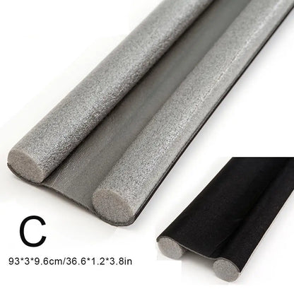 Door Gaps Cover Door Bottom Seal Strip Weather Strip Anti-Cold Gap Blocker Sealing Outdoor Odor Insect Blocker Foam