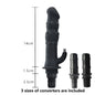 1pc Black Silicone Massage Head, Fascia Gun Massage Head, With Multiple Uses, Including Three Interfaces, Used For Fascia Gun