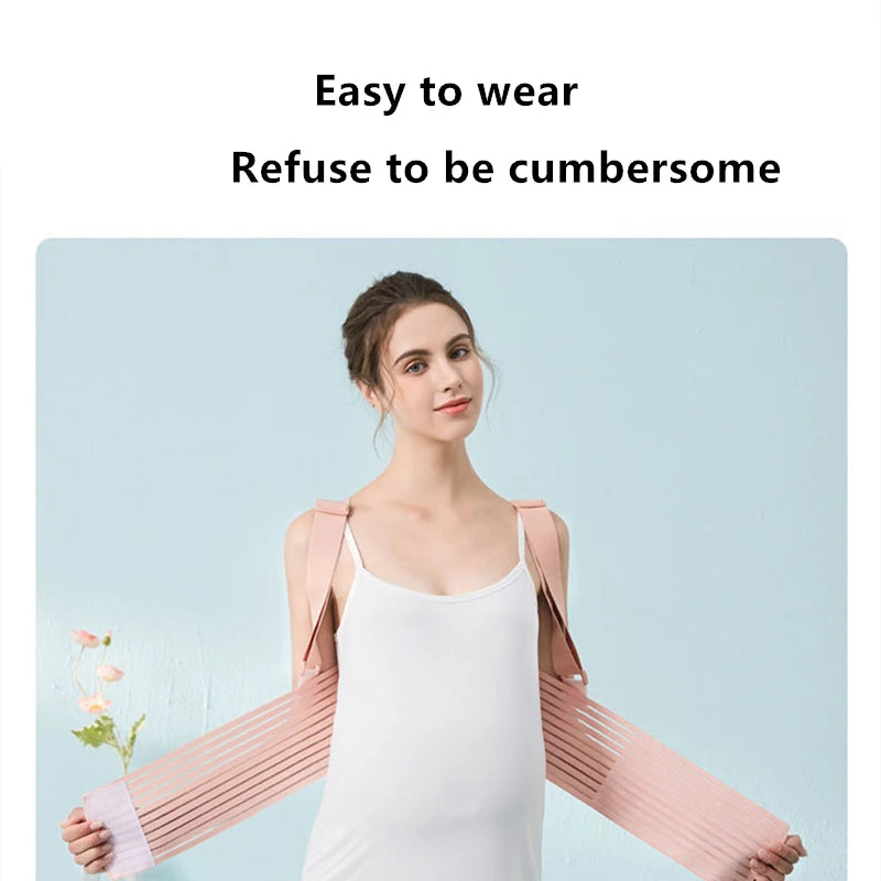 Belly Support Belt for Pregnant Women, Professional Pregnancy Belt for Mid to Late Pregnancy