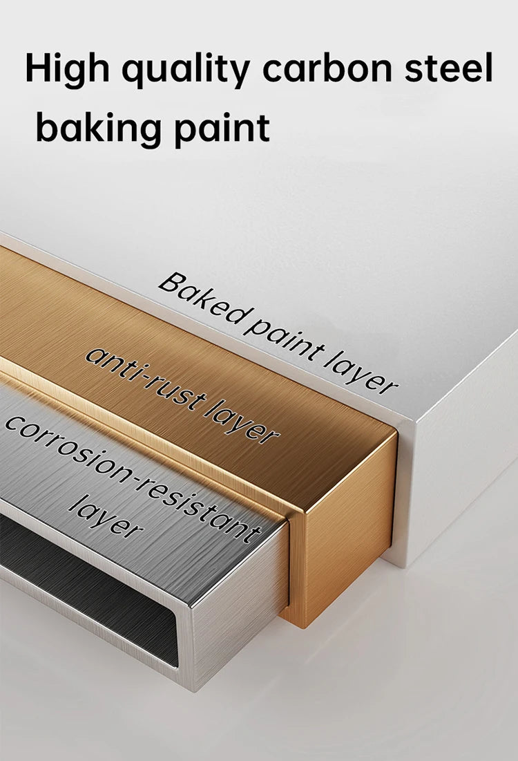 Kitchen Storage Box with Sliding Rail Pull-out Cabinet Storage Rack Spice Pantry Shelves Drawer Kitchen Organizer Basket