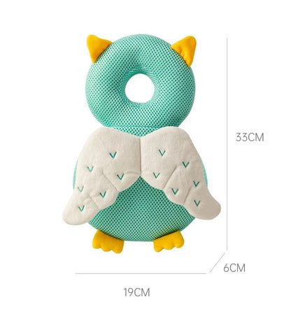 Summer Baby Head Protector Safety Pillow for Toddlers Soft PP Cotton Cartoon Backpack Cushion Infant Child Security Headgear Kid