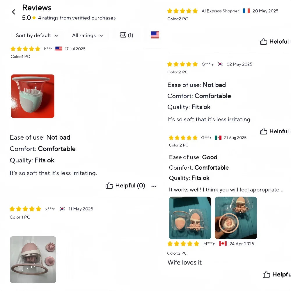 Breast Massage Nipple Sucking Vibrator  10 Vibration Rotation Modes Strong Manual Sucking Stimulator  Female Breast Stimulator
