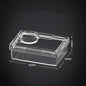 【E】Pet Reptile Lizard Turtle Transparent Feeder Anti-escape Food Bowl Worm Live Container Reptile Pet Bowls Feeder Pet Supplies